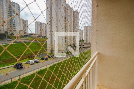 Sacada da Sala de apartamento para alugar com 2 quartos, 55m² em Vila Nambi, Jundiaí