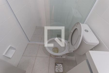 banheiro de apartamento à venda com 1 quarto, 40m² em Bosque, Campinas