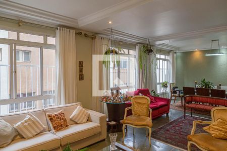 Sala de apartamento para alugar com 4 quartos, 211m² em Bela Vista, São Paulo