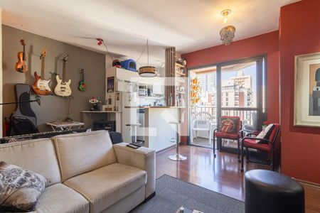 Sala de apartamento à venda com 2 quartos, 50m² em Vila Nova Conceição, São Paulo