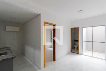 Sala e Cozinha Integrada de apartamento para alugar com 1 quarto, 35m² em Vila Ré, São Paulo