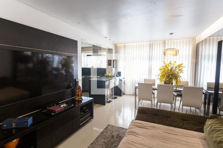 Sala de apartamento à venda com 2 quartos, 80m² em São Pedro, Belo Horizonte