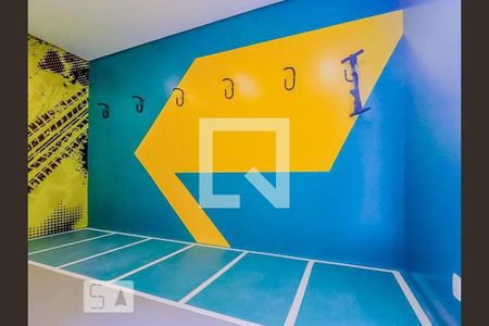 Área comum de kitnet/studio para alugar com 1 quarto, 28m² em Liberdade, São Paulo
