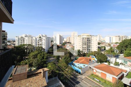 Vista da varanda gourmet de apartamento para alugar com 3 quartos, 118m² em Lapa, São Paulo