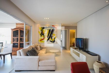 Sala de apartamento para alugar com 3 quartos, 104m² em Vila Andrade, São Paulo