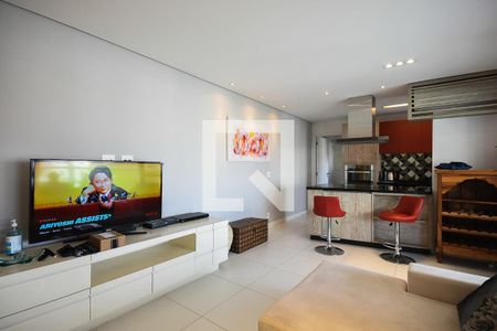 Sala de apartamento para alugar com 3 quartos, 104m² em Vila Andrade, São Paulo