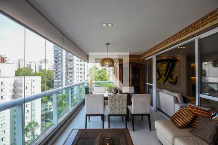 Varanda de apartamento para alugar com 3 quartos, 104m² em Vila Andrade, São Paulo