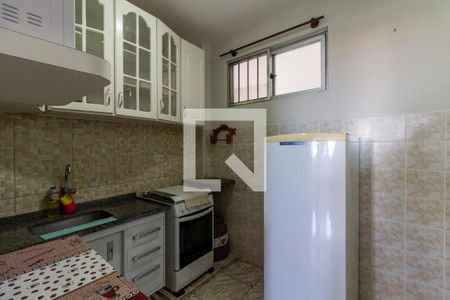 Cozinha de apartamento para alugar com 1 quarto, 65m² em Aviação, Praia Grande