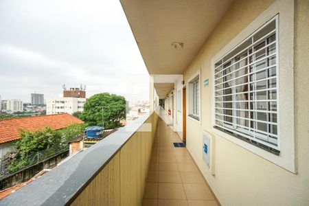 Apartamento à venda com 48m², 1 quarto e 1 vaga Apartamento à venda com 48m², 1 quarto e 1 vagaCorredor externo