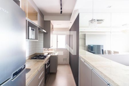 Cozinha de apartamento à venda com 2 quartos, 47m² em Santa Maria, Osasco