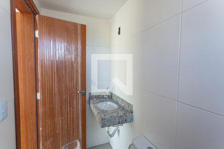 Banheiro da Suíte de apartamento à venda com 2 quartos, 111m² em Cachoeirinha, Belo Horizonte