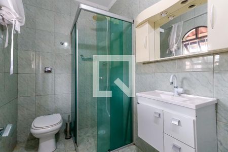 Banheiro da Suíte de casa para alugar com 2 quartos, 70m² em Vila Albertina, São Paulo