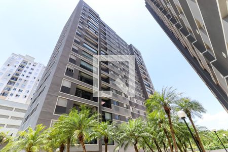 Apartamento à venda com 40m², 1 quarto e 1 vagaFachada do bloco