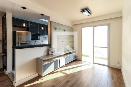 Sala de apartamento à venda com 2 quartos, 57m² em Parque Reboucas, São Paulo