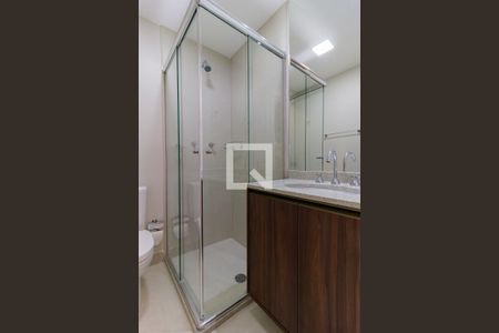 Apartamento para alugar com 46m², 1 quarto e 1 vagaSuíte - Banheiro