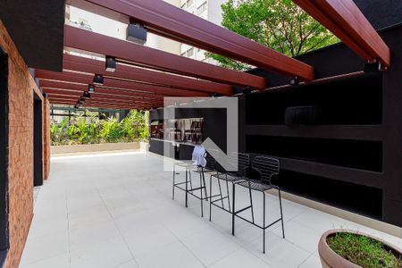 Apartamento para alugar com 46m², 1 quarto e 1 vagaChurrasqueira