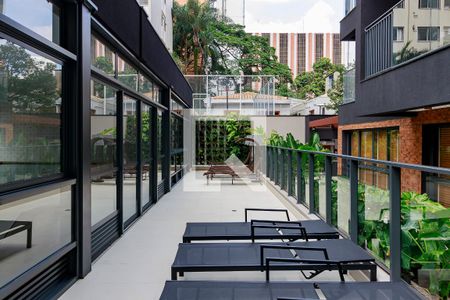 Apartamento para alugar com 46m², 1 quarto e 1 vagaPiscina