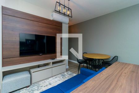 Sala de apartamento para alugar com 1 quarto, 46m² em Campo Belo, São Paulo