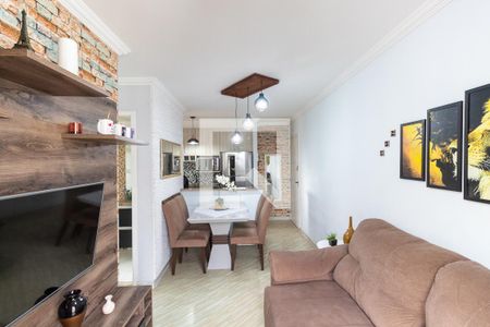 Sala de apartamento para alugar com 2 quartos, 47m² em Parque Paineiras, São Paulo