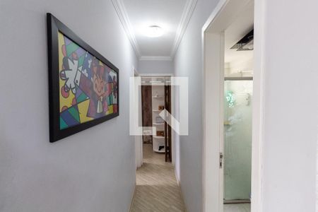 Corredor de apartamento para alugar com 2 quartos, 47m² em Parque Paineiras, São Paulo