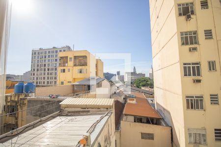 Vista da Sala de apartamento à venda com 1 quarto, 48m² em Centro, Rio de Janeiro