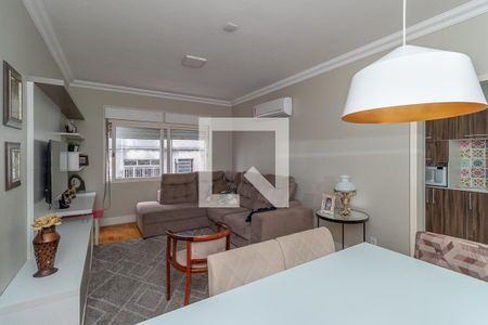 Sala de apartamento à venda com 3 quartos, 82m² em Bom Fim, Porto Alegre