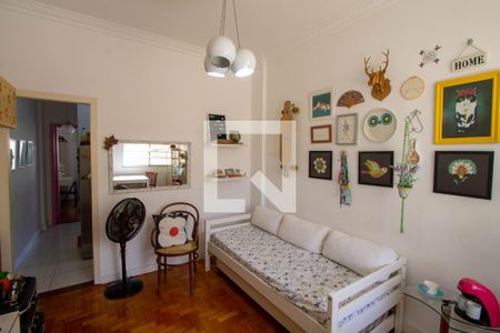 Sala de apartamento para alugar com 1 quarto, 40m² em Flamengo, Rio de Janeiro