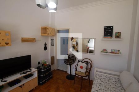 Sala de apartamento para alugar com 1 quarto, 40m² em Flamengo, Rio de Janeiro
