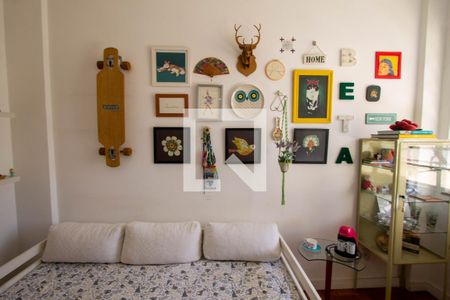 Sala de apartamento para alugar com 1 quarto, 40m² em Flamengo, Rio de Janeiro