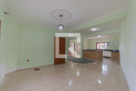 sala de casa de condomínio para alugar com 4 quartos, 297m² em Loteamento Caminhos de São Conrado (sousas), Campinas