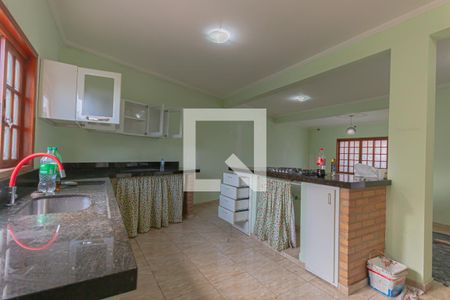 cozinha de casa de condomínio para alugar com 4 quartos, 297m² em Loteamento Caminhos de São Conrado (sousas), Campinas