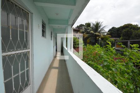 Varanda da Sala de casa para alugar com 1 quarto, 50m² em Praça Seca, Rio de Janeiro