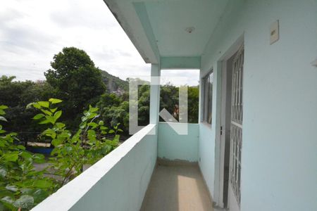 Varanda da Sala de casa para alugar com 1 quarto, 50m² em Praça Seca, Rio de Janeiro