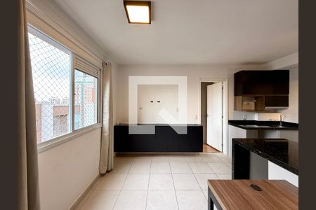 Sala de apartamento para alugar com 1 quarto, 32m² em Jardim Caravelas, São Paulo