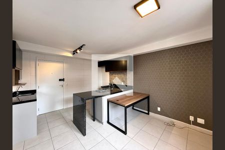 Sala de apartamento para alugar com 1 quarto, 32m² em Jardim Caravelas, São Paulo