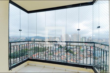 Varanda da Sala de apartamento para alugar com 3 quartos, 77m² em Picanço, Guarulhos