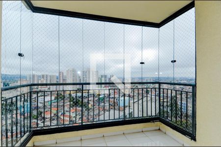 Varanda da Sala de apartamento para alugar com 3 quartos, 77m² em Picanço, Guarulhos