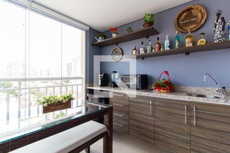 Varanda da Sala de apartamento à venda com 3 quartos, 73m² em Tatuapé, São Paulo