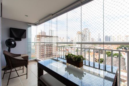Varanda da Sala de apartamento à venda com 3 quartos, 73m² em Tatuapé, São Paulo