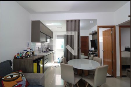Sala  de apartamento à venda com 2 quartos, 44m² em Chácara Mafalda, São Paulo