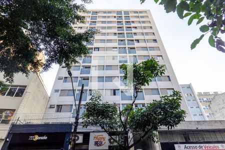 Fachada de kitnet/studio para alugar com 1 quarto, 36m² em Vila Buarque, São Paulo