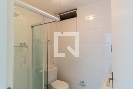 Banheiro de kitnet/studio para alugar com 1 quarto, 36m² em Vila Buarque, São Paulo