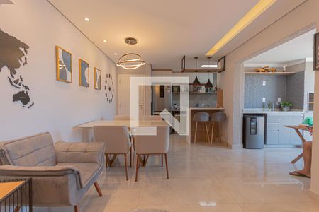 Sala de apartamento à venda com 2 quartos, 75m² em Ponte Preta, Campinas