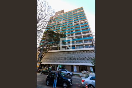 Apartamento para alugar com 32m², 1 quarto e sem vaga Apartamento para alugar com 32m², 1 quarto e sem vagaFachada
