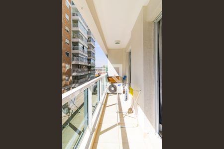 Varanda da Sala de apartamento para alugar com 1 quarto, 53m² em Mooca, São Paulo