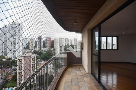 Varanda 2 de apartamento à venda com 4 quartos, 254m² em Vila Andrade, São Paulo
