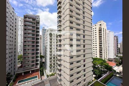 Vista de apartamento à venda com 1 quarto, 35m² em Brooklin Paulista, São Paulo