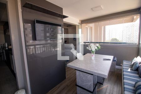 Varanda da Sala de apartamento à venda com 2 quartos, 81m² em Vila Andrade, São Paulo