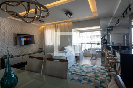 Sala de apartamento à venda com 2 quartos, 81m² em Vila Andrade, São Paulo