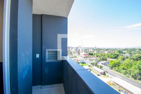 Sacada da Sala de apartamento à venda com 2 quartos, 53m² em Centro, Canoas